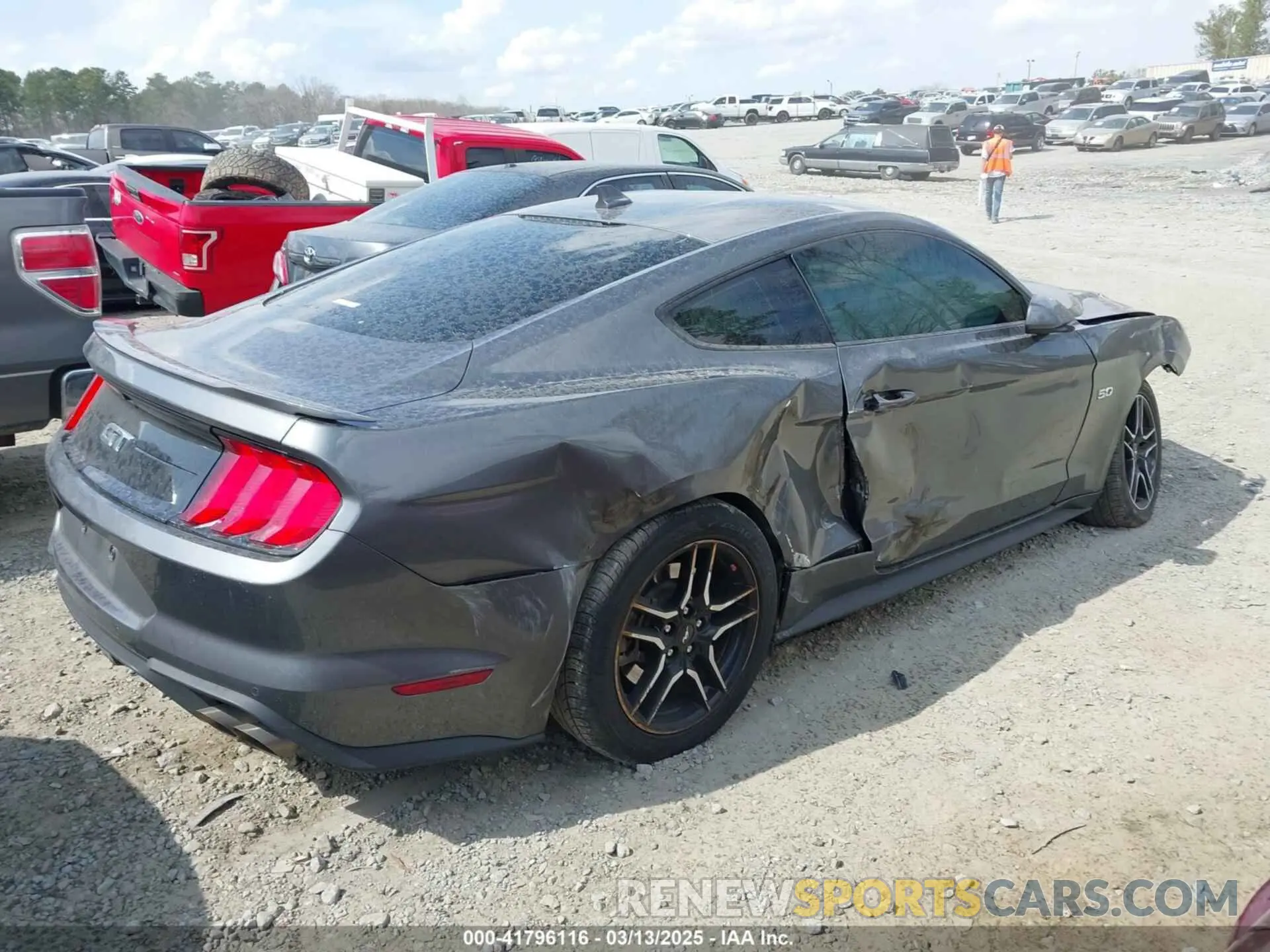 4 Photograph of a damaged car 1FA6P8CF1P5301691 FORD MUSTANG 2023