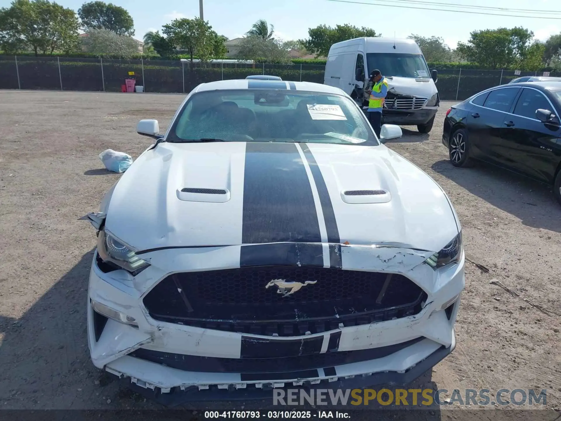 12 Фотография поврежденного автомобиля 1FA6P8CF3P5302065 FORD MUSTANG 2023