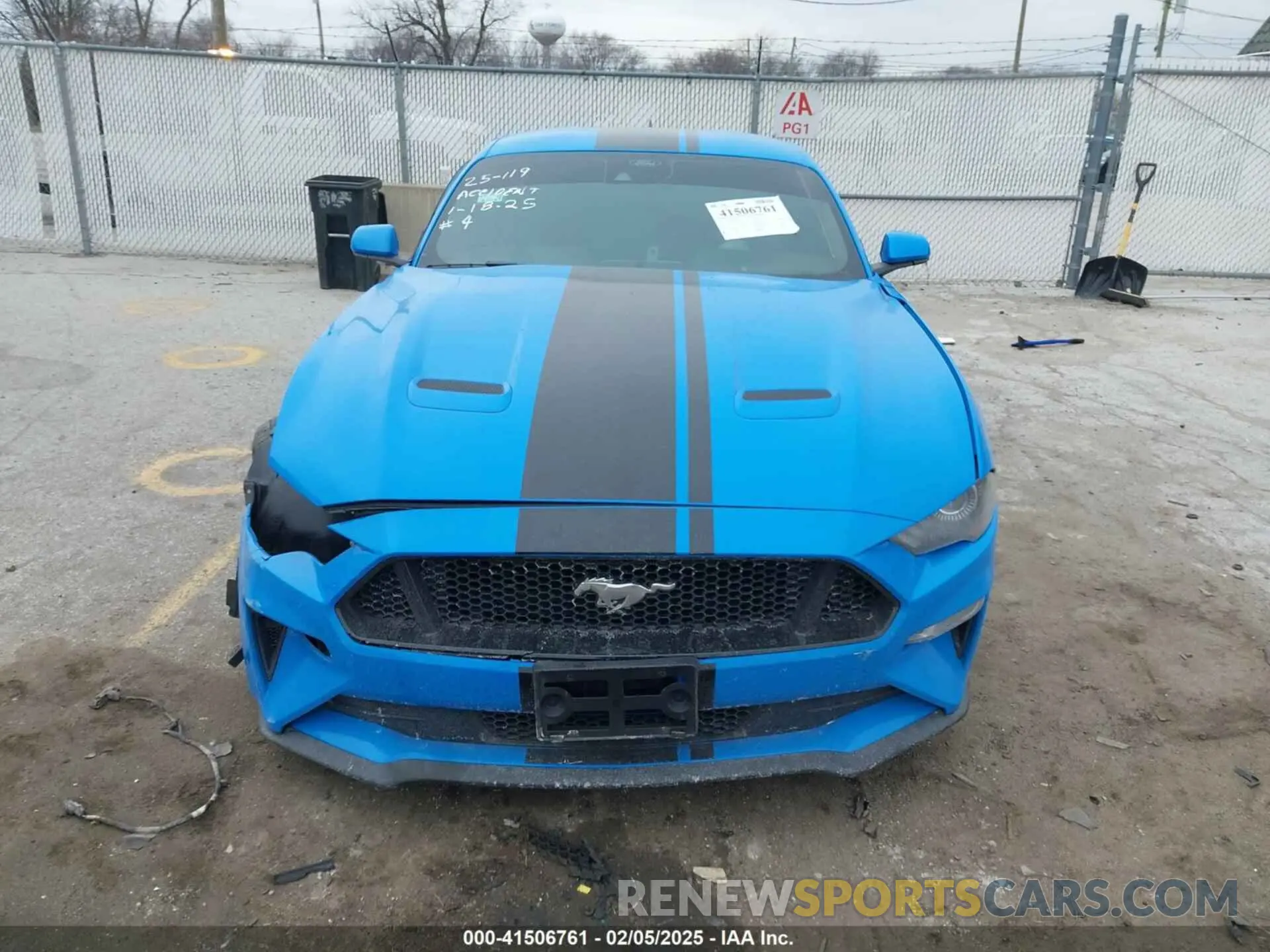 12 Photograph of a damaged car 1FA6P8CF3P5304351 FORD MUSTANG 2023
