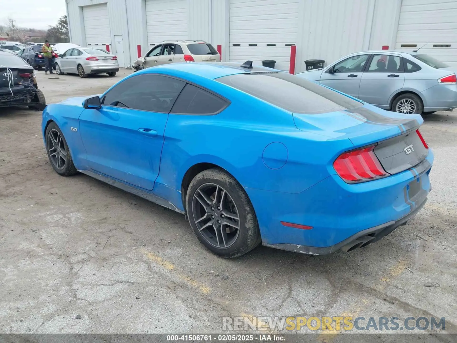 3 Photograph of a damaged car 1FA6P8CF3P5304351 FORD MUSTANG 2023