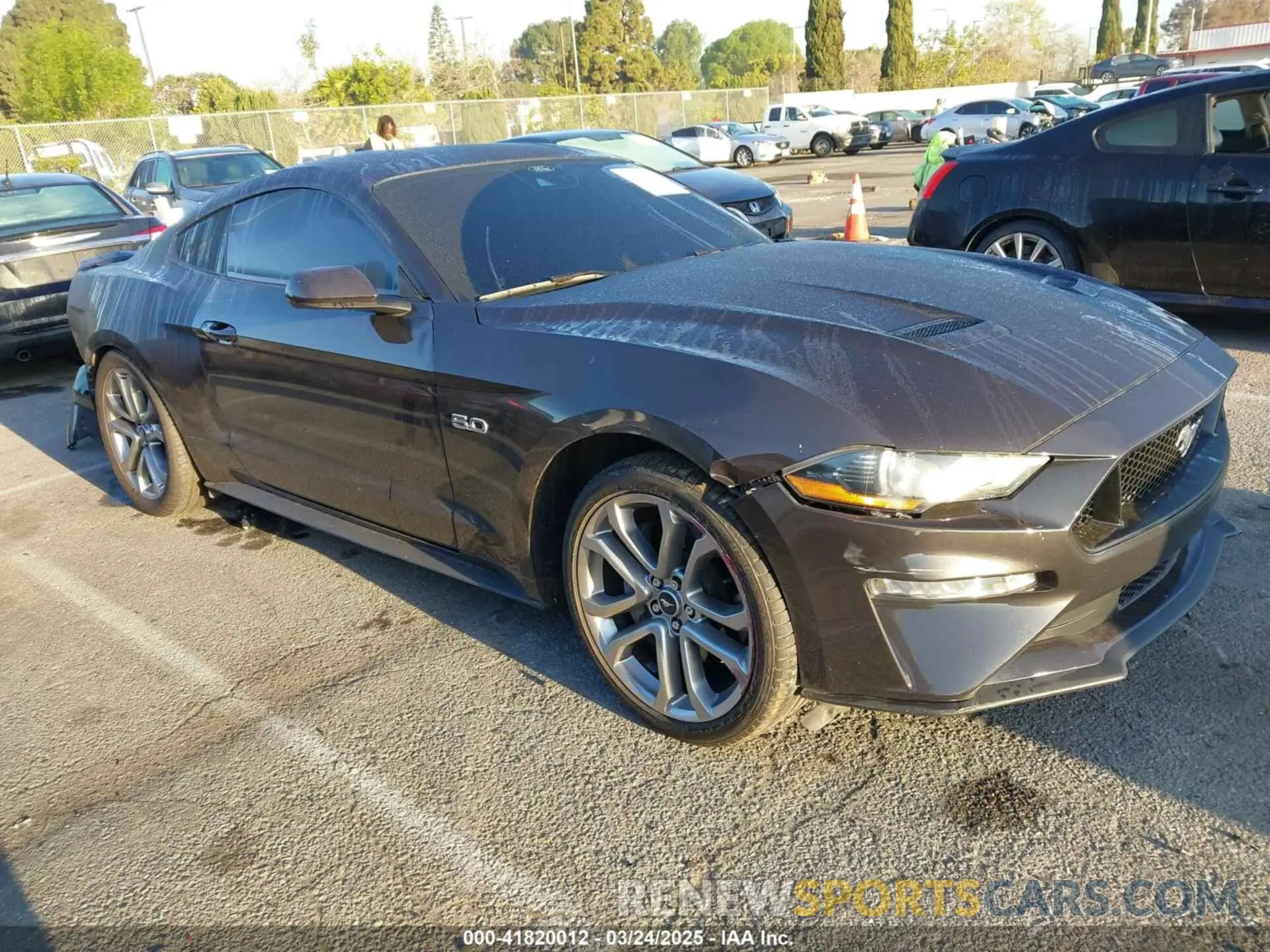 1 Photograph of a damaged car 1FA6P8CF3P5306777 FORD MUSTANG 2023