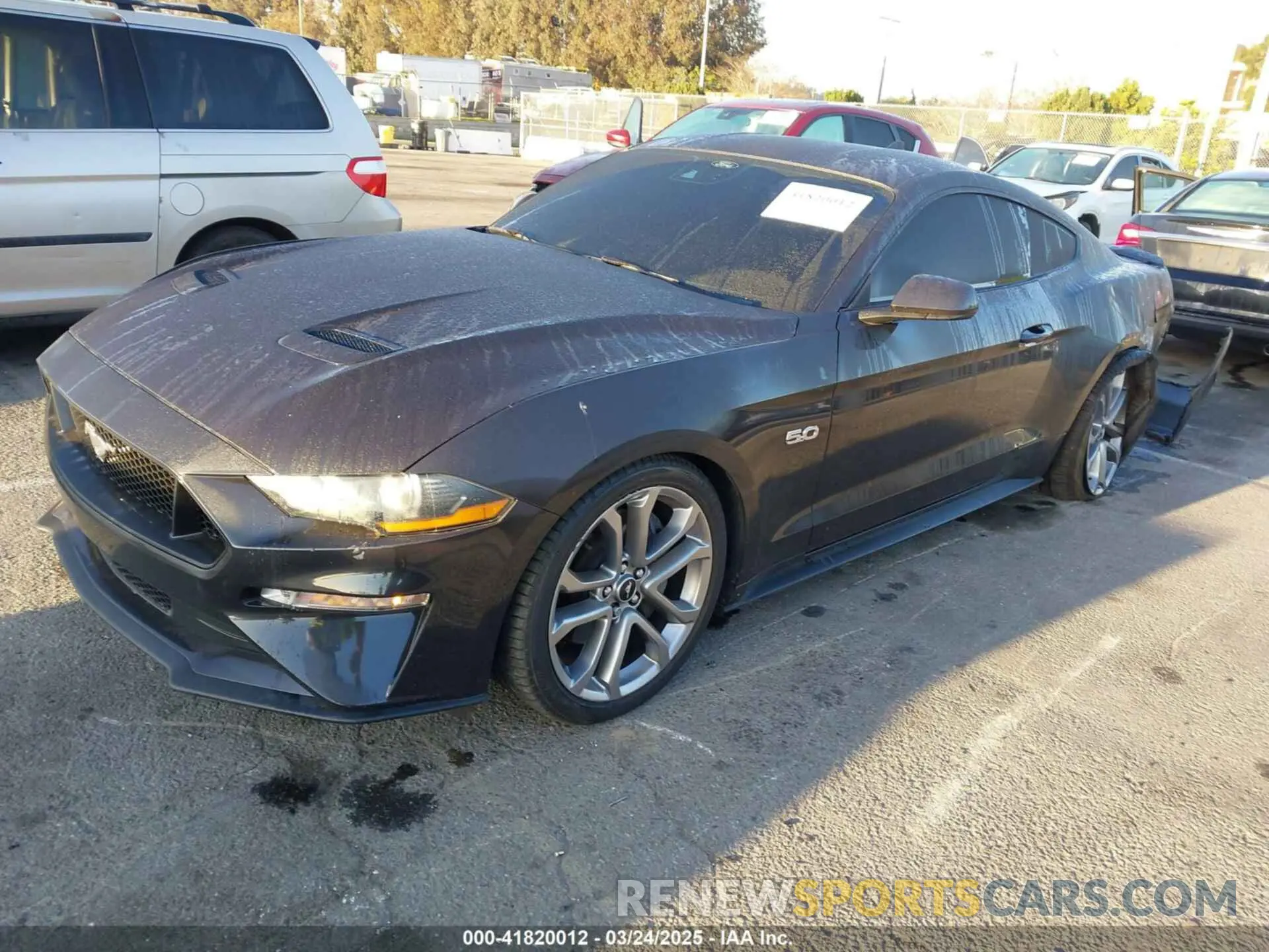 2 Photograph of a damaged car 1FA6P8CF3P5306777 FORD MUSTANG 2023