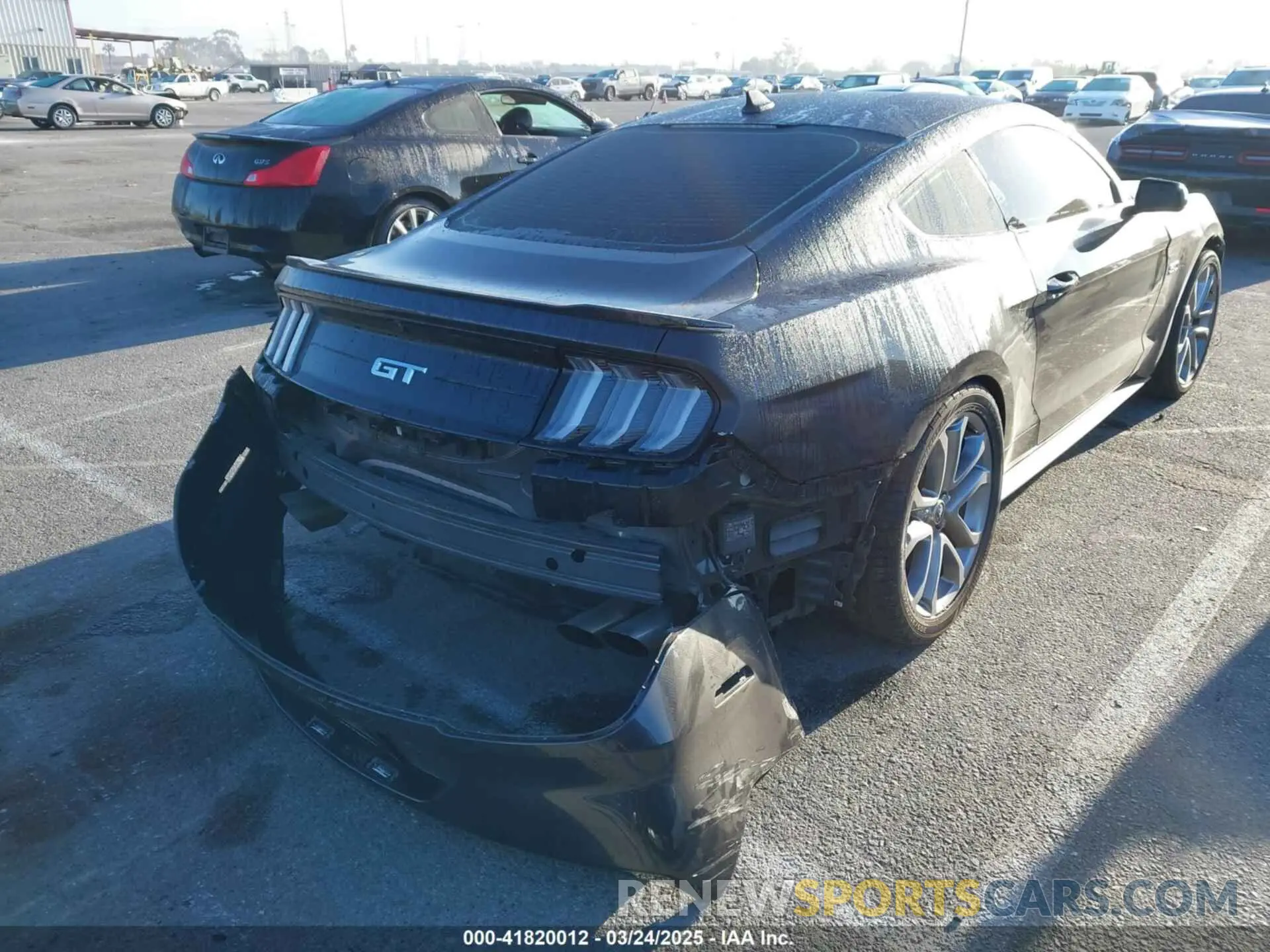 6 Photograph of a damaged car 1FA6P8CF3P5306777 FORD MUSTANG 2023