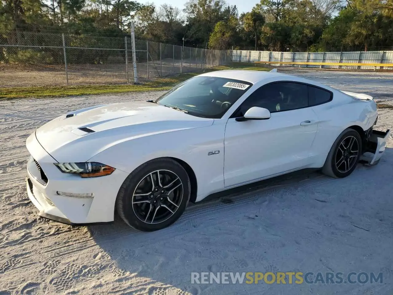 1 Фотография поврежденного автомобиля 1FA6P8CF4P5306495 FORD MUSTANG 2023