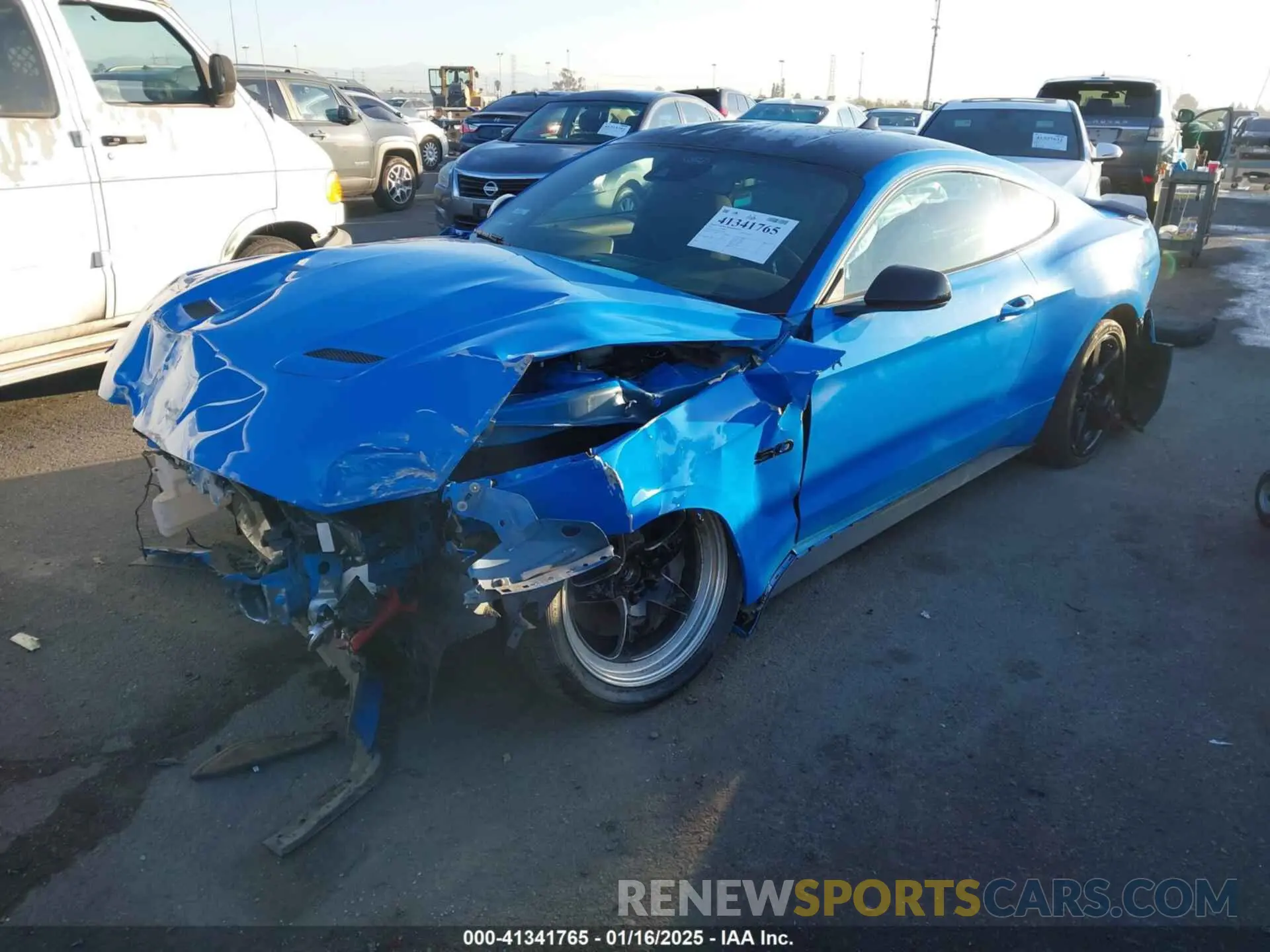 2 Фотография поврежденного автомобиля 1FA6P8CF4P5306853 FORD MUSTANG 2023