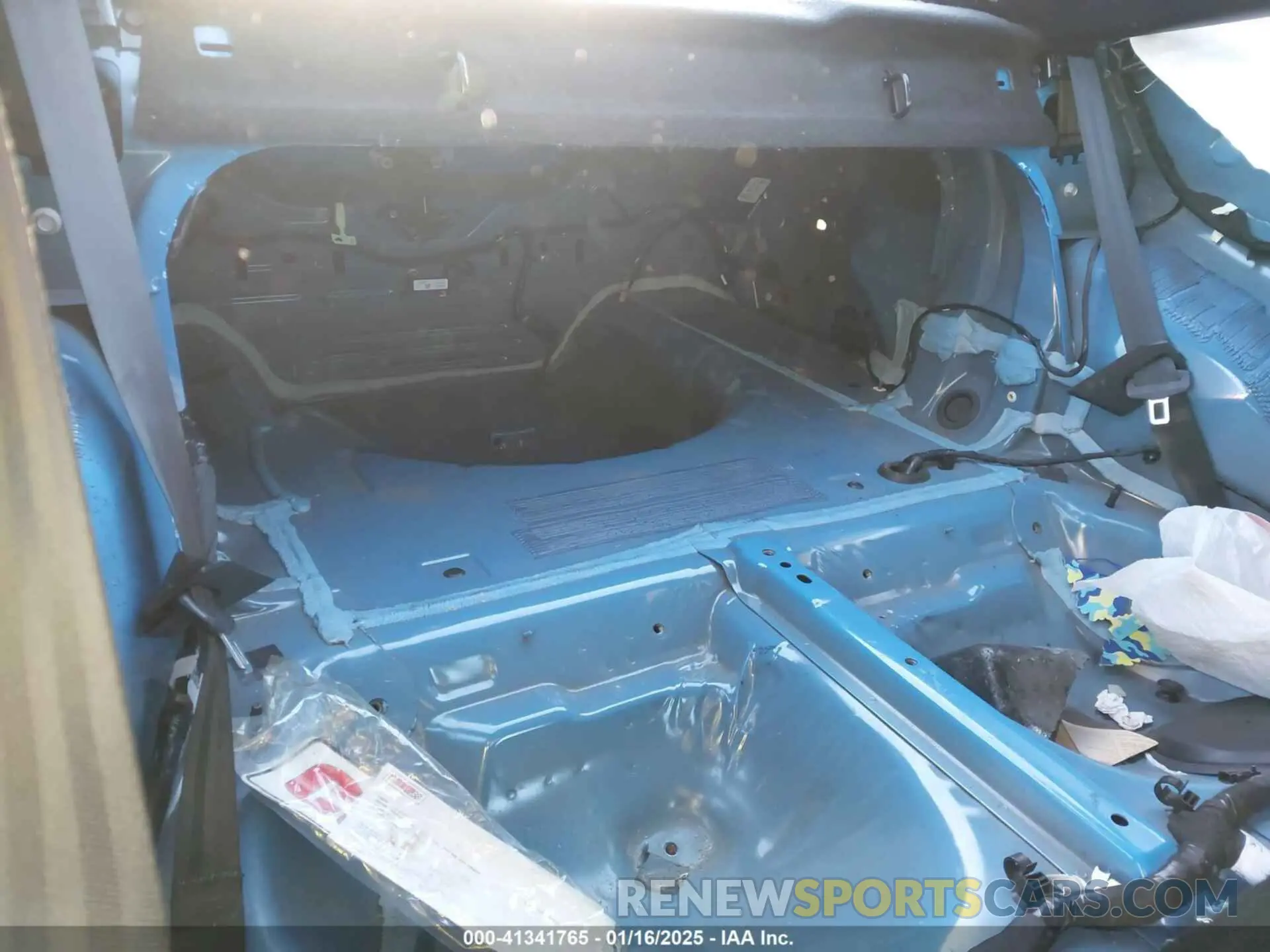 8 Фотография поврежденного автомобиля 1FA6P8CF4P5306853 FORD MUSTANG 2023