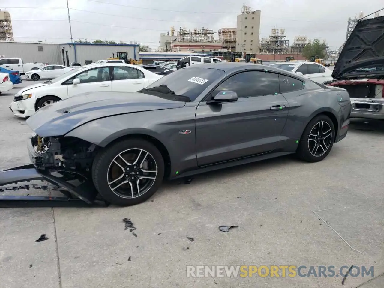 1 Фотография поврежденного автомобиля 1FA6P8CF6P5307163 FORD MUSTANG 2023