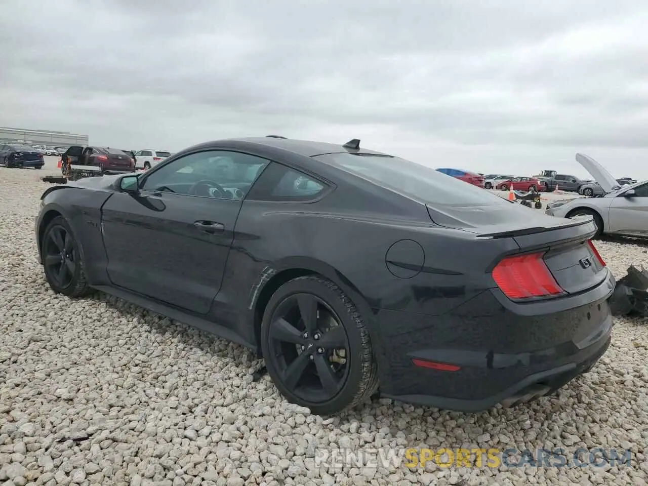 2 Фотография поврежденного автомобиля 1FA6P8CF7P5301632 FORD MUSTANG 2023
