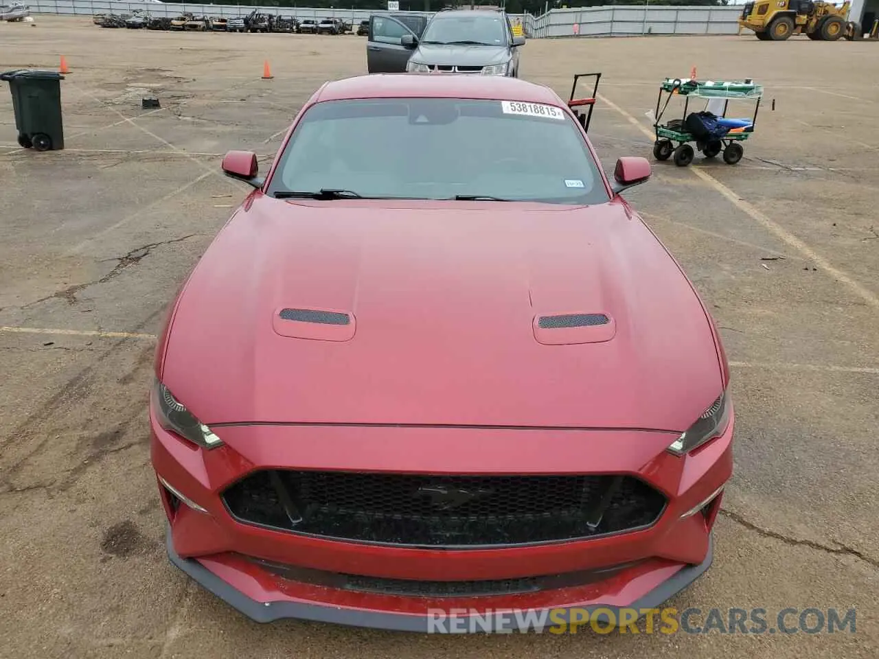 5 Фотография поврежденного автомобиля 1FA6P8CF8P5303261 FORD MUSTANG 2023
