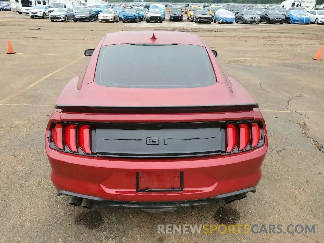 6 Фотография поврежденного автомобиля 1FA6P8CF8P5303261 FORD MUSTANG 2023