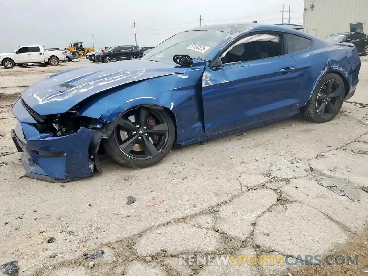 1 Фотография поврежденного автомобиля 1FA6P8CF9P5301583 FORD MUSTANG 2023