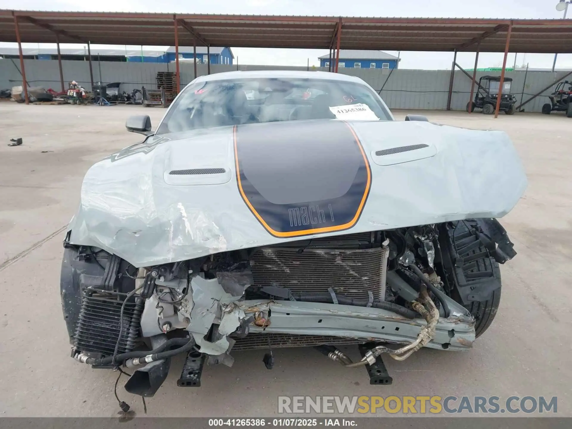 6 Photograph of a damaged car 1FA6P8R08P5501244 FORD MUSTANG 2023