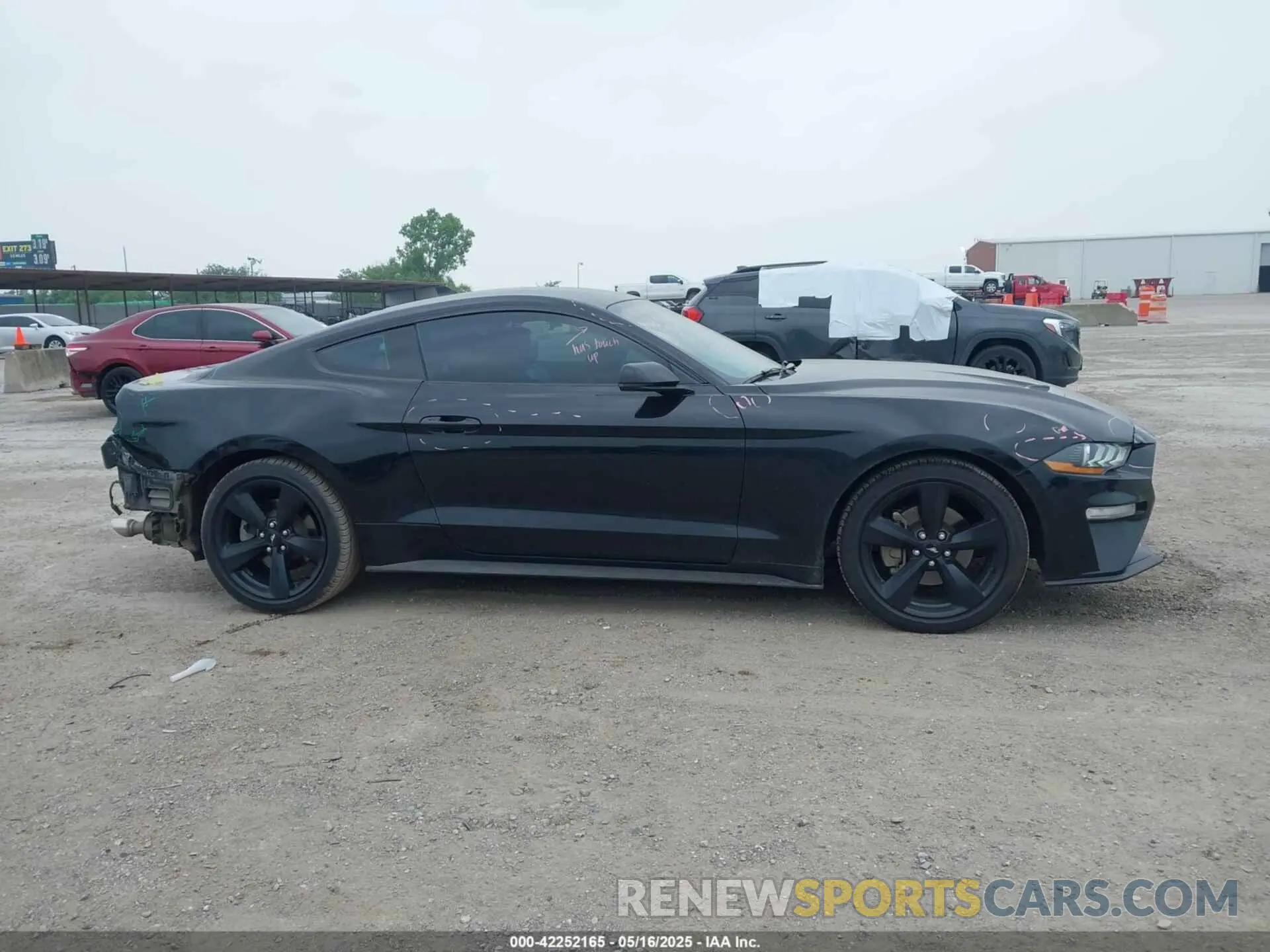 14 Photograph of a damaged car 1FA6P8TH1P5106126 FORD MUSTANG 2023