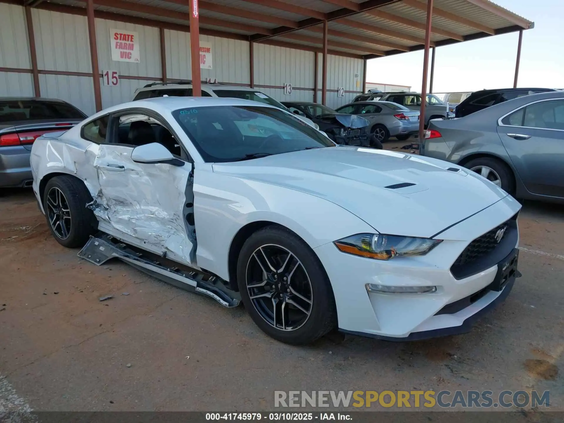 1 Фотография поврежденного автомобиля 1FA6P8TH2P5110671 FORD MUSTANG 2023