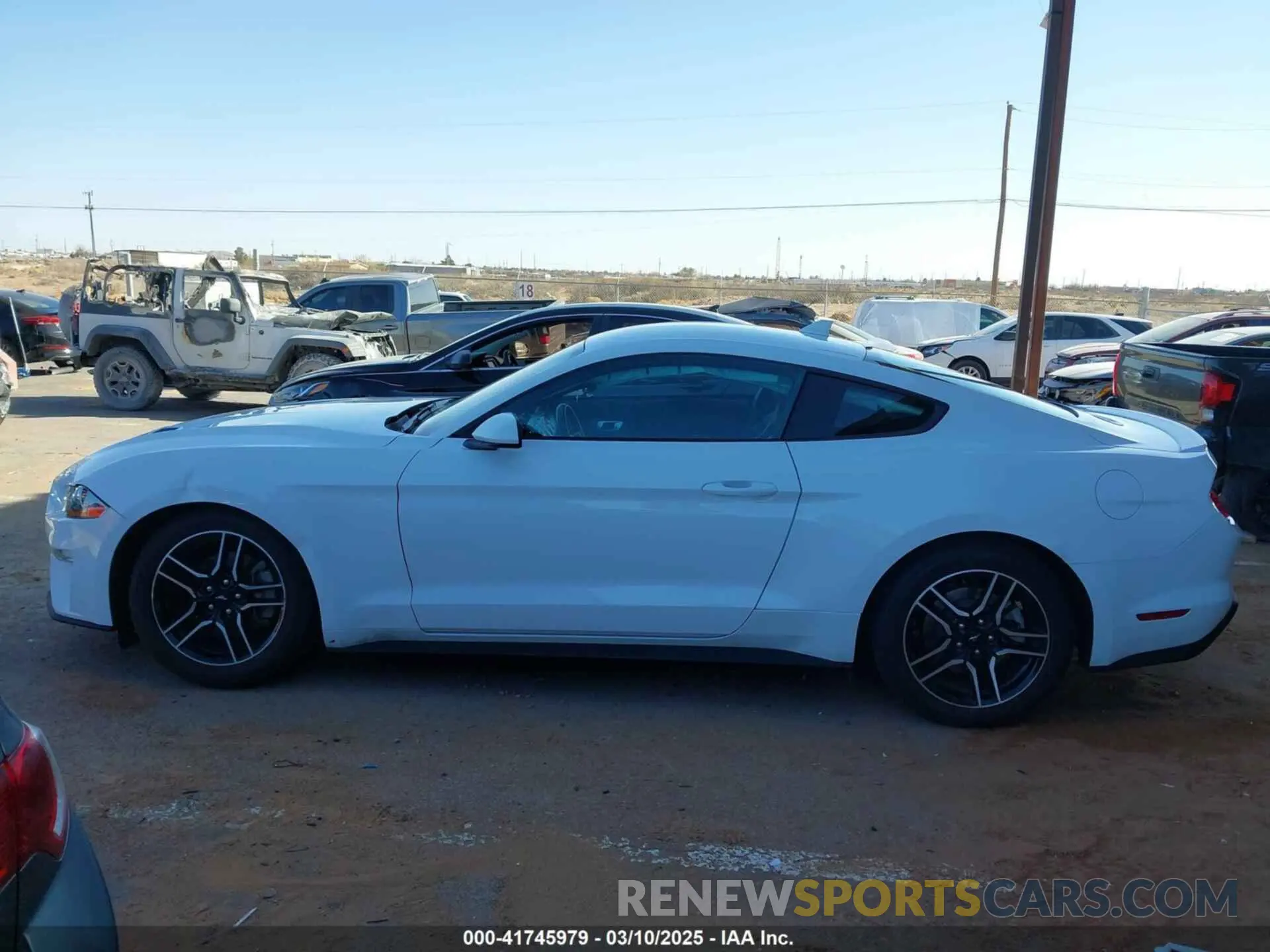 14 Фотография поврежденного автомобиля 1FA6P8TH2P5110671 FORD MUSTANG 2023