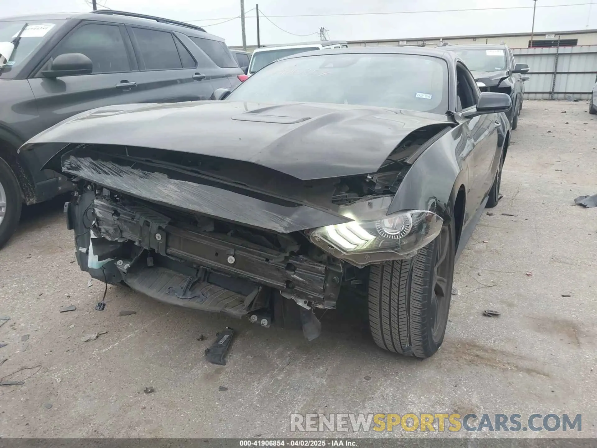 2 Photograph of a damaged car 1FA6P8TH9P5101126 FORD MUSTANG 2023