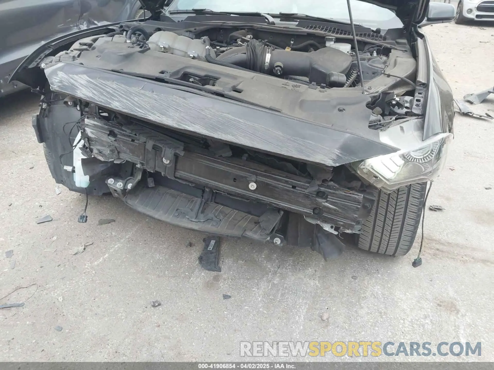 6 Photograph of a damaged car 1FA6P8TH9P5101126 FORD MUSTANG 2023