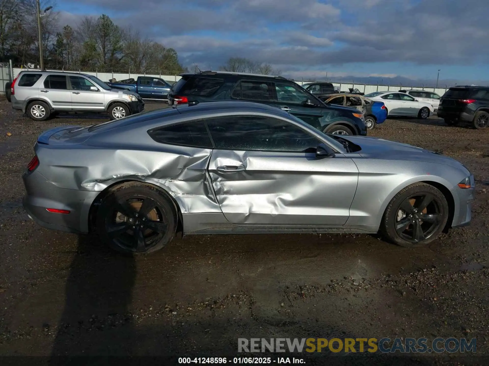 6 Фотография поврежденного автомобиля 1FA6P8TH9P5101952 FORD MUSTANG 2023
