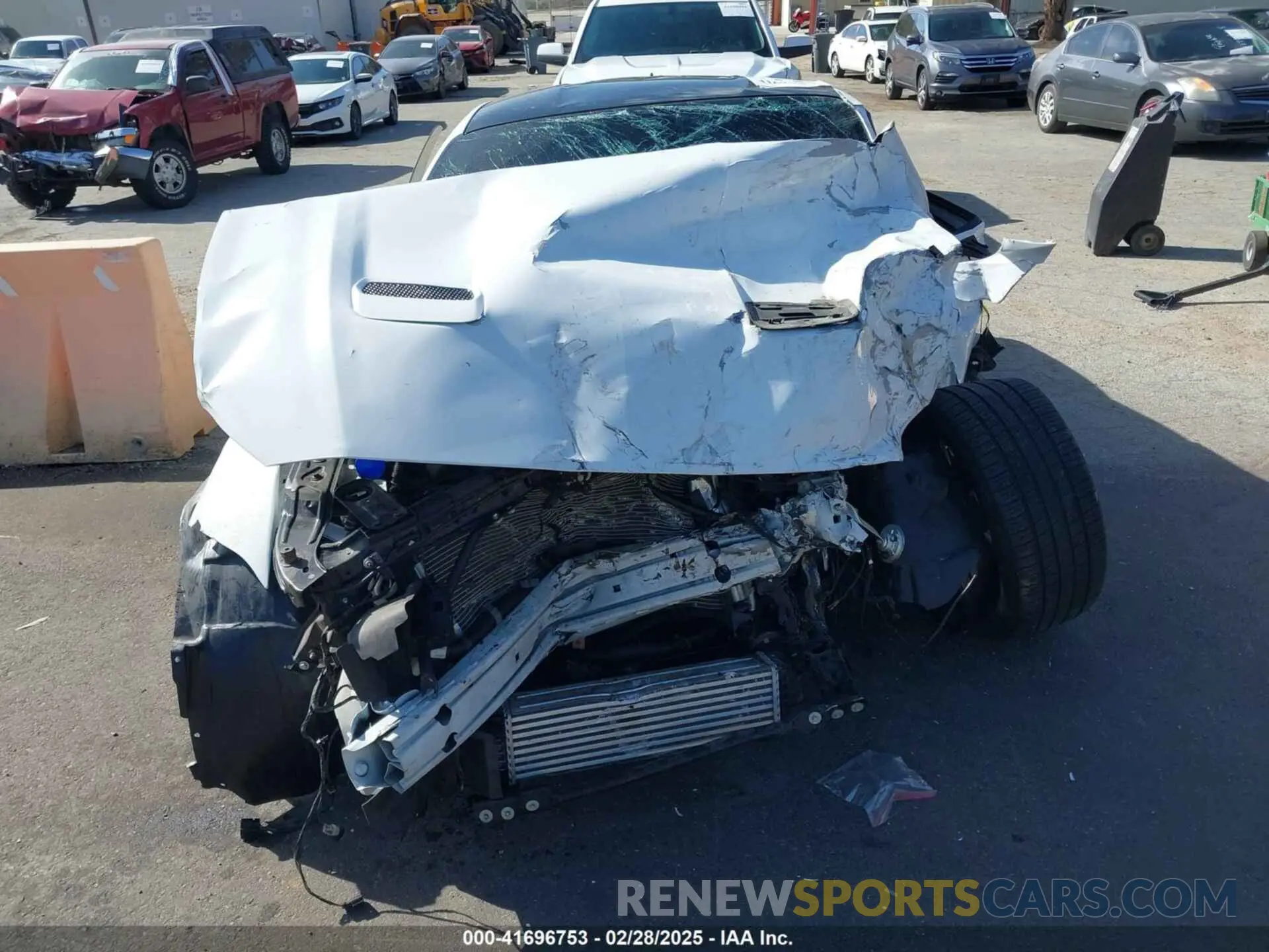 11 Фотография поврежденного автомобиля 1FA6P8THXP5101393 FORD MUSTANG 2023