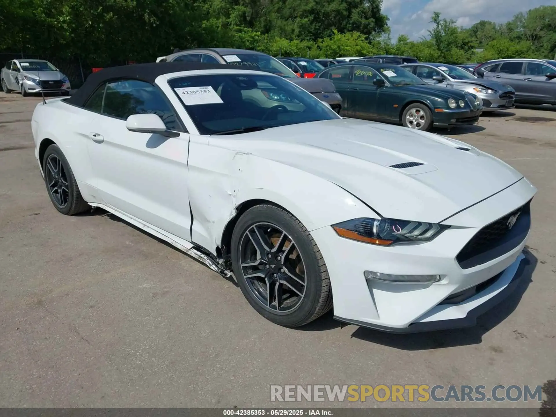 1 Фотография поврежденного автомобиля 1FATP8UH9P5103184 FORD MUSTANG 2023