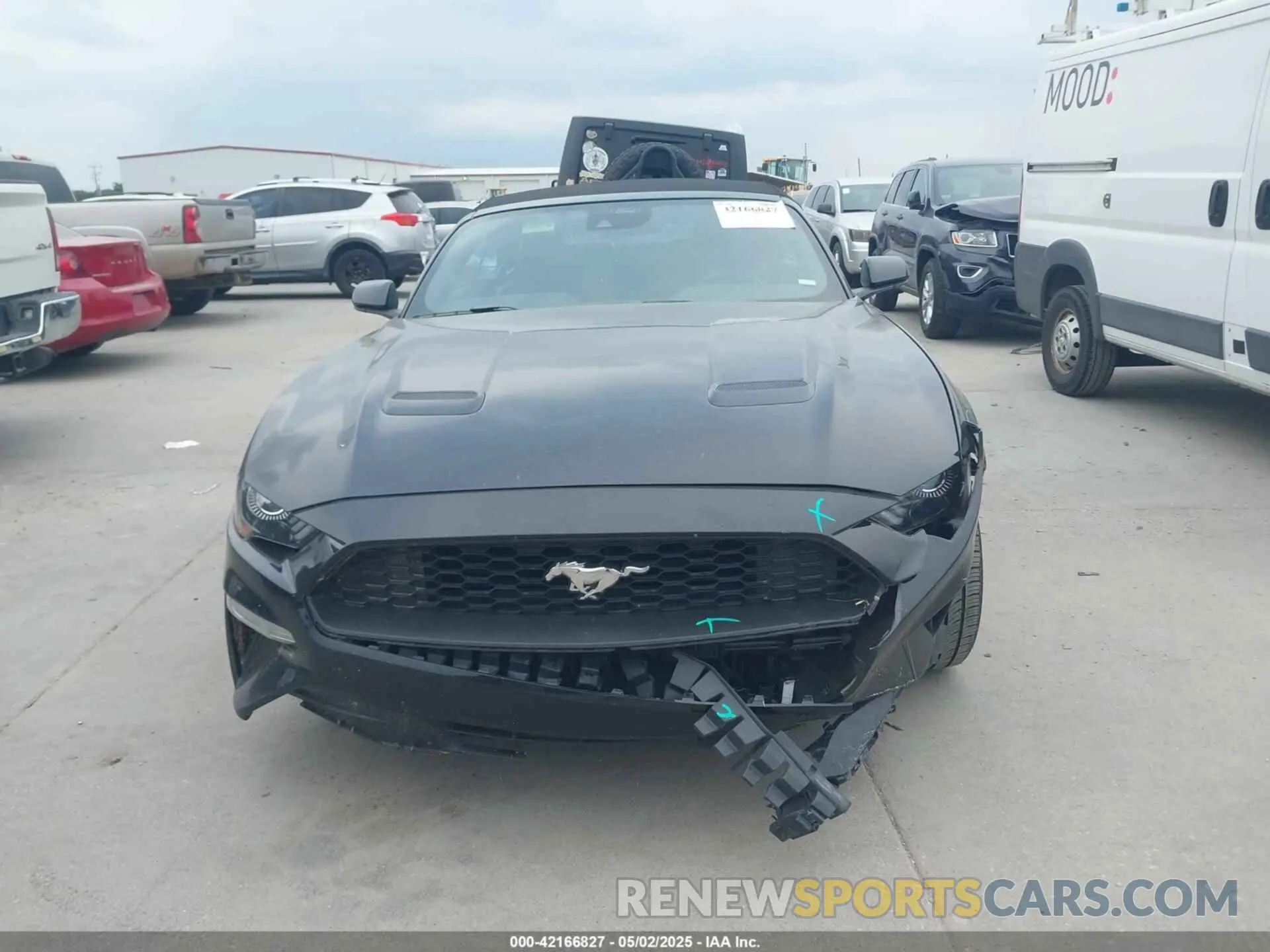 13 Photograph of a damaged car 1FATP8UH9P5103685 FORD MUSTANG 2023