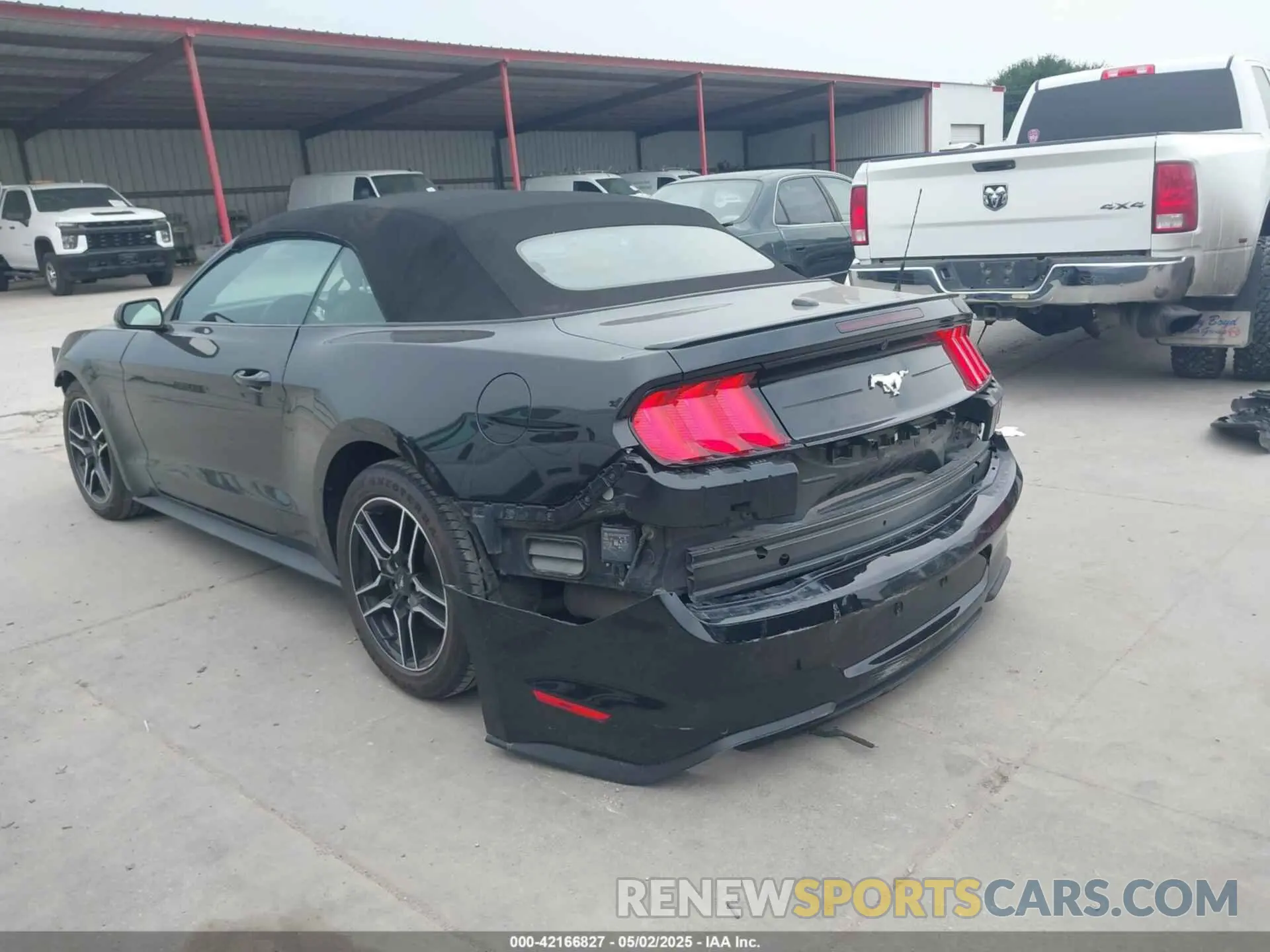 3 Photograph of a damaged car 1FATP8UH9P5103685 FORD MUSTANG 2023