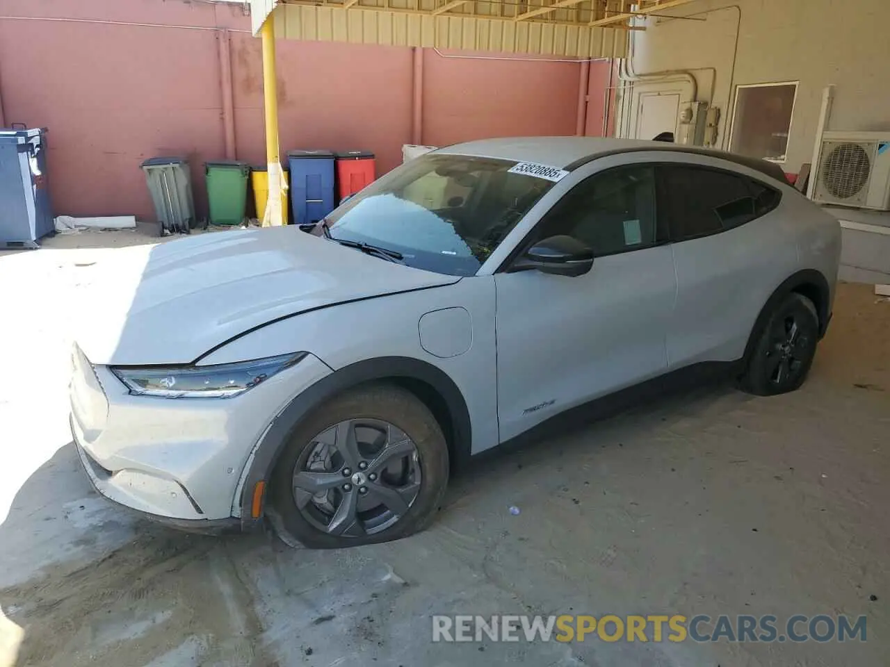 1 Photograph of a damaged car 3FMTK1RM6PMA30769 FORD MUSTANG 2023