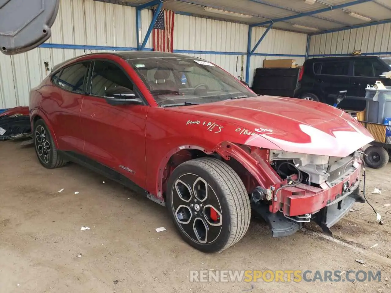 4 Фотография поврежденного автомобиля 3FMTK4SE6PMA37791 FORD MUSTANG 2023