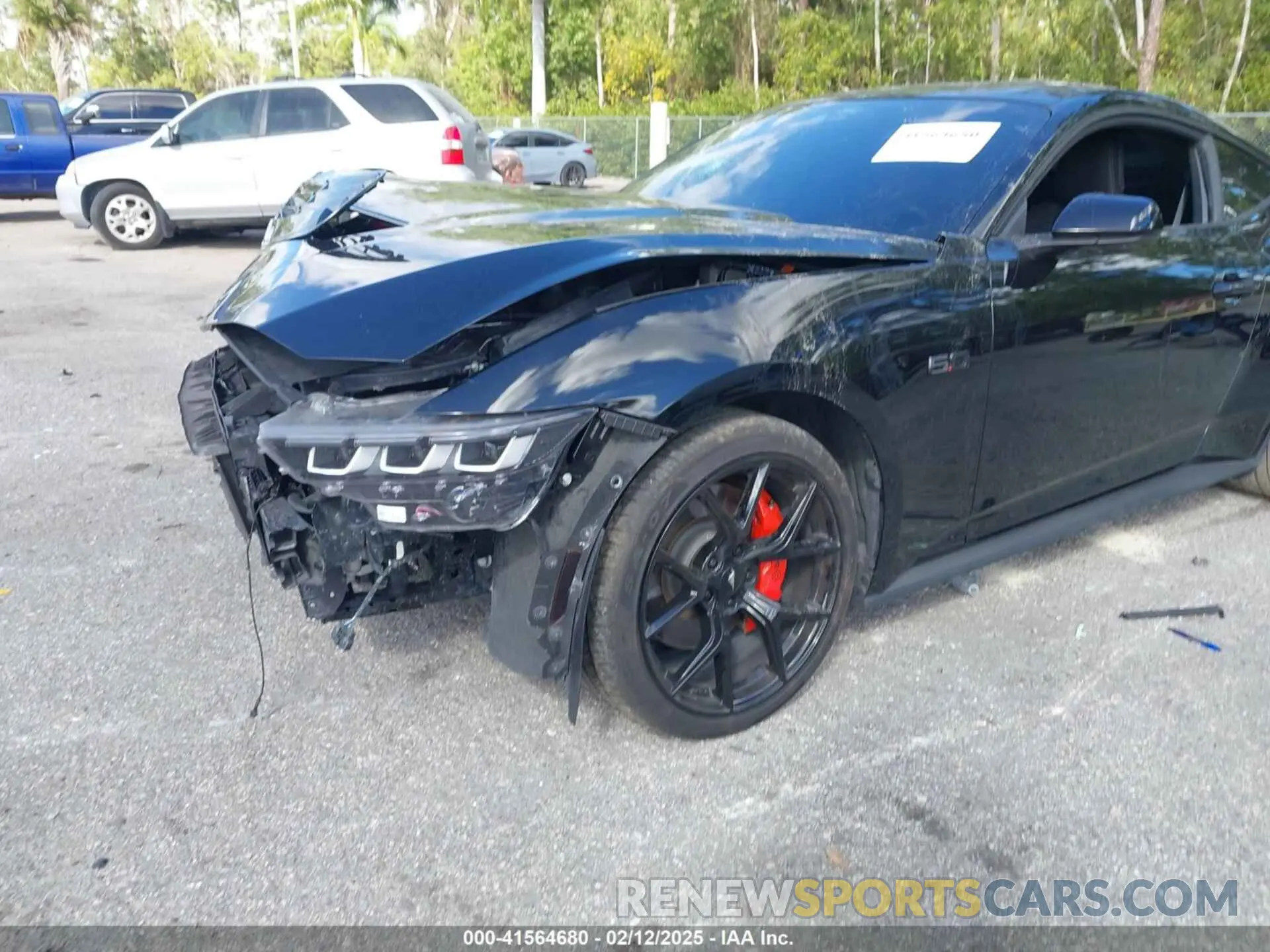 6 Photograph of a damaged car 1FA6P8CF0R5417998 FORD MUSTANG 2024