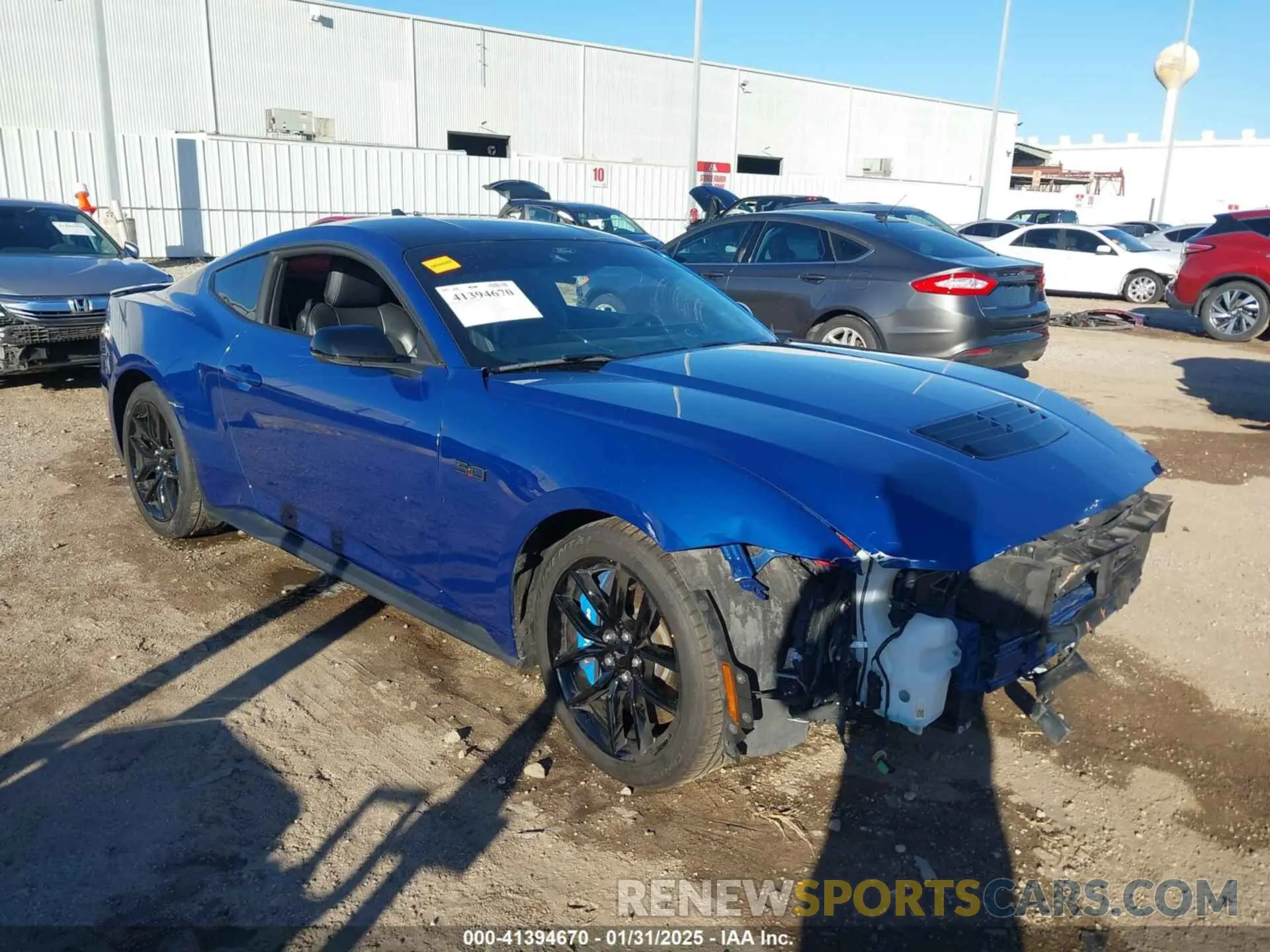 1 Photograph of a damaged car 1FA6P8CF1R5410493 FORD MUSTANG 2024