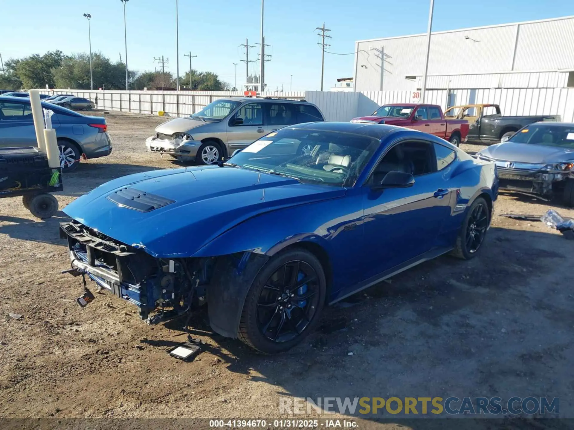 2 Photograph of a damaged car 1FA6P8CF1R5410493 FORD MUSTANG 2024