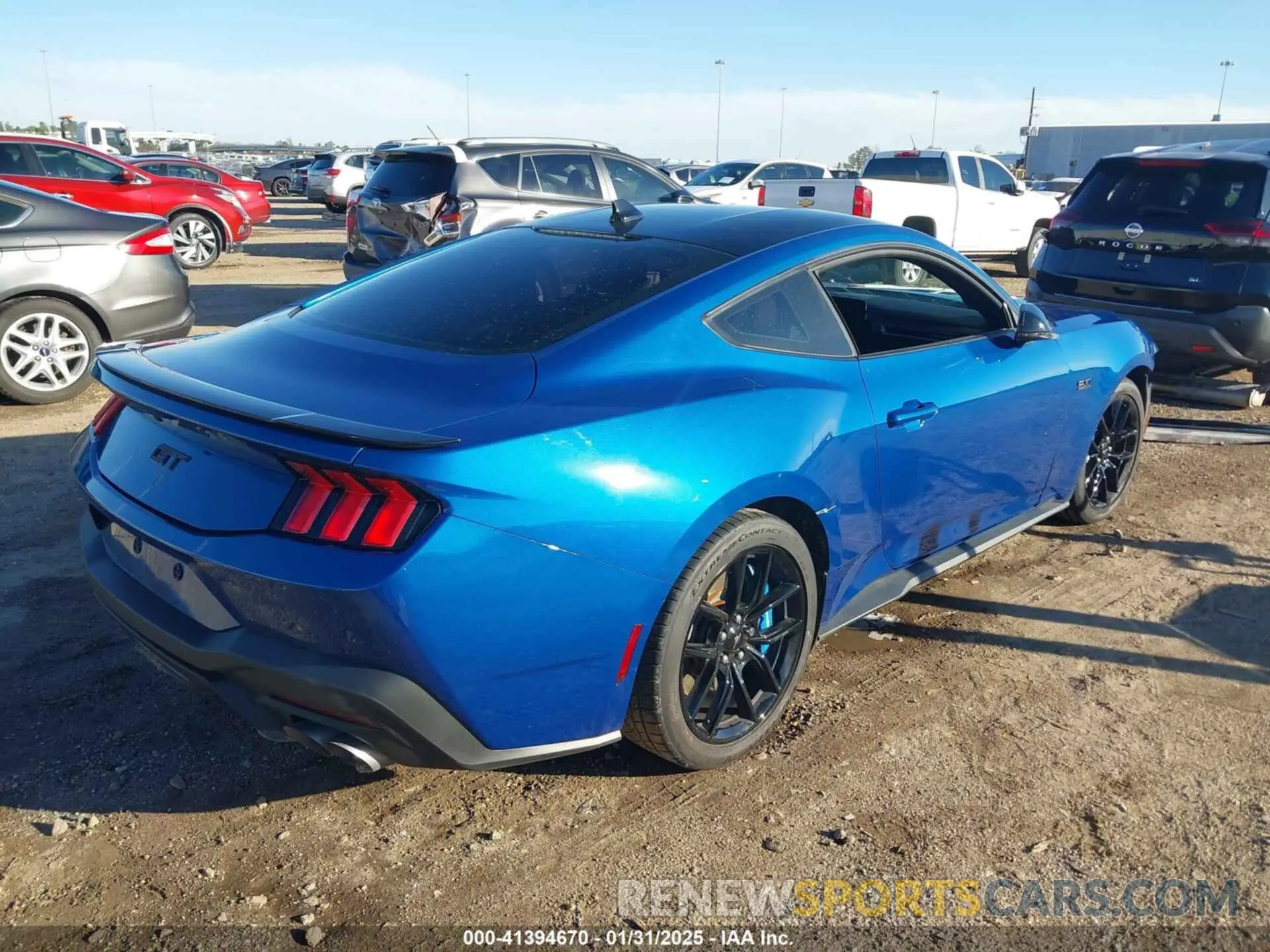 4 Photograph of a damaged car 1FA6P8CF1R5410493 FORD MUSTANG 2024