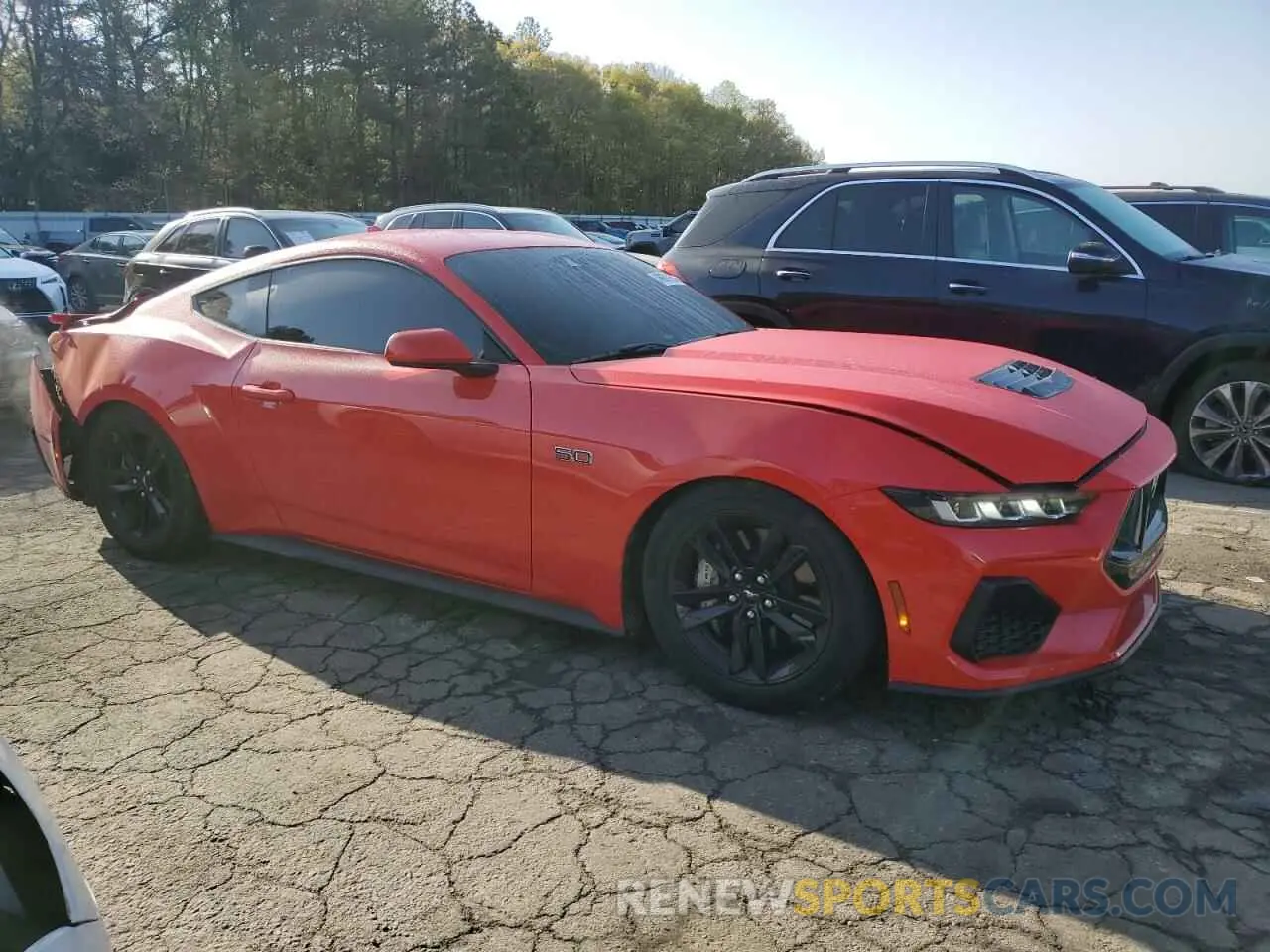 4 Фотография поврежденного автомобиля 1FA6P8CF1R5412101 FORD MUSTANG 2024