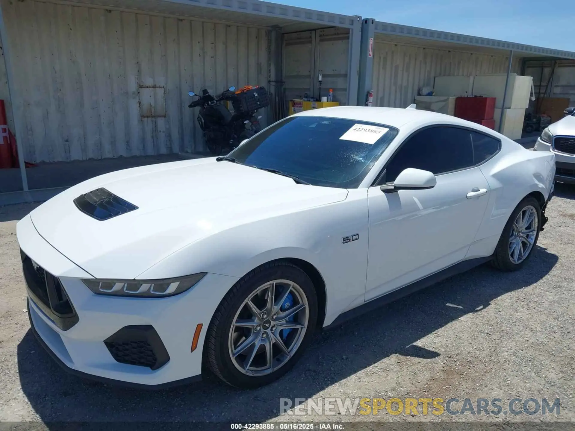 2 Photograph of a damaged car 1FA6P8CF1R5412664 FORD MUSTANG 2024