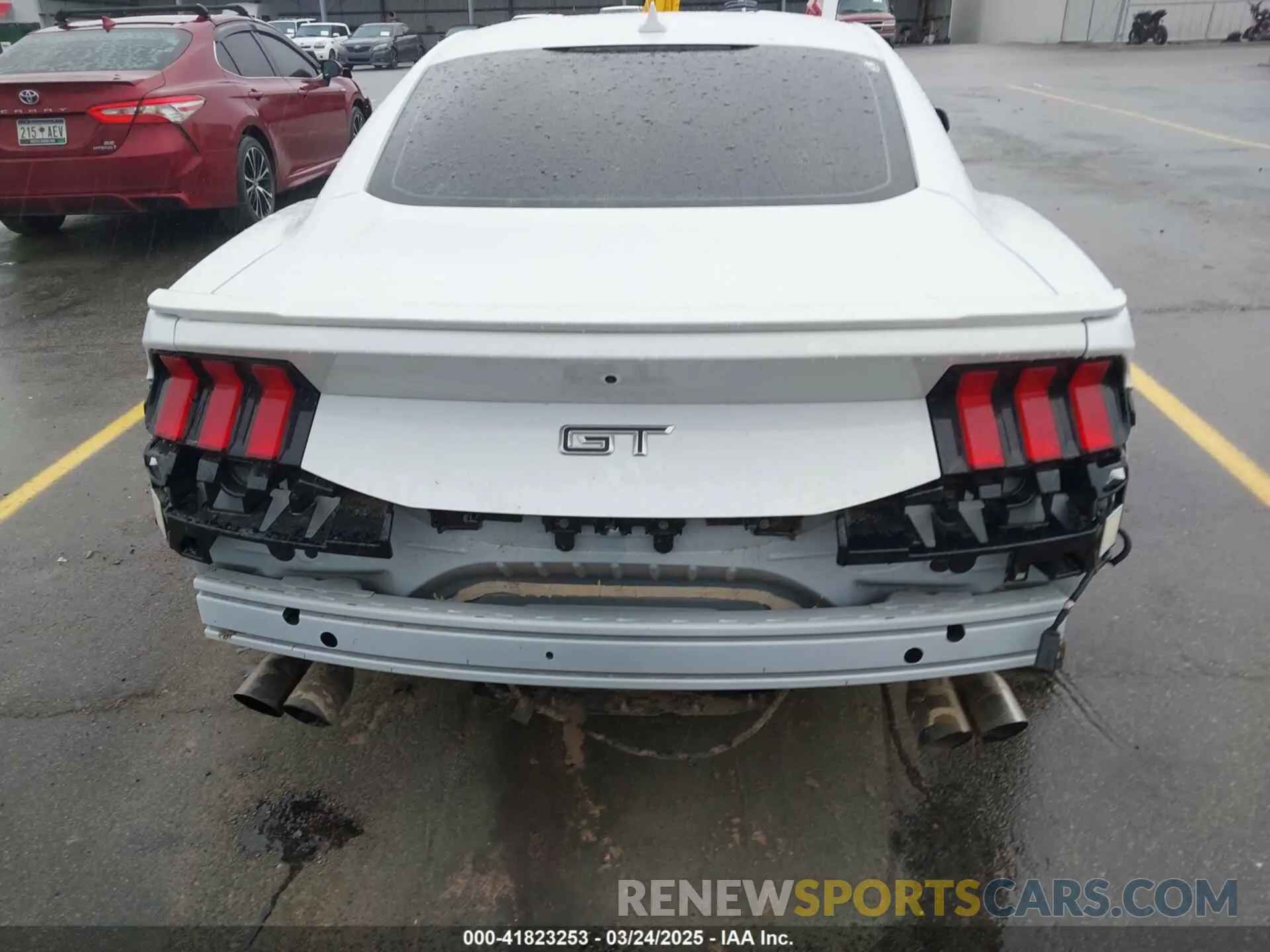 6 Photograph of a damaged car 1FA6P8CF1R5414818 FORD MUSTANG 2024