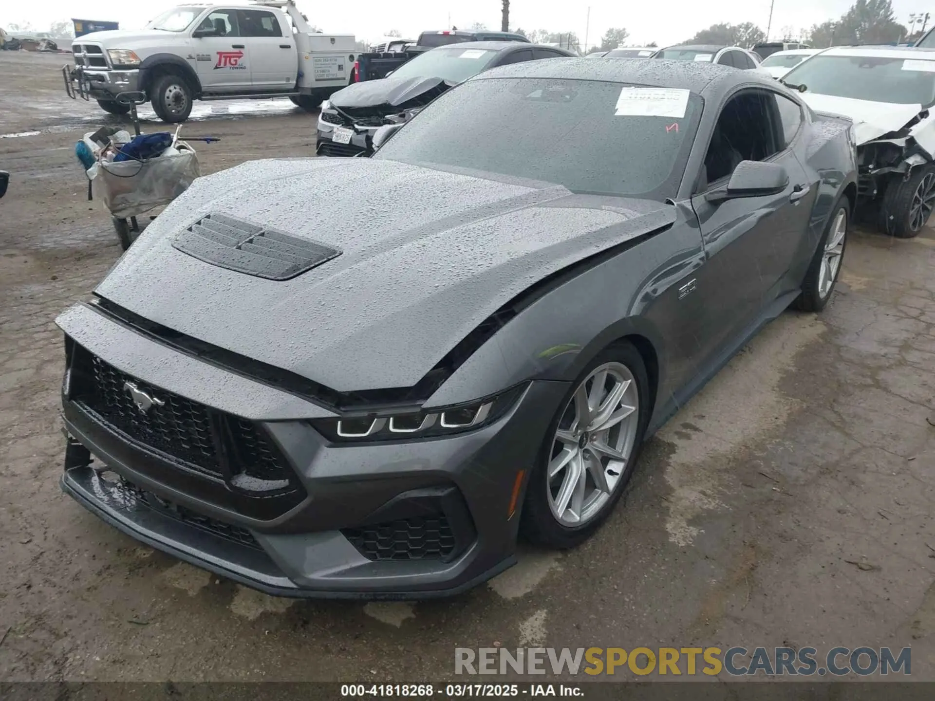 2 Photograph of a damaged car 1FA6P8CF1R5418934 FORD MUSTANG 2024