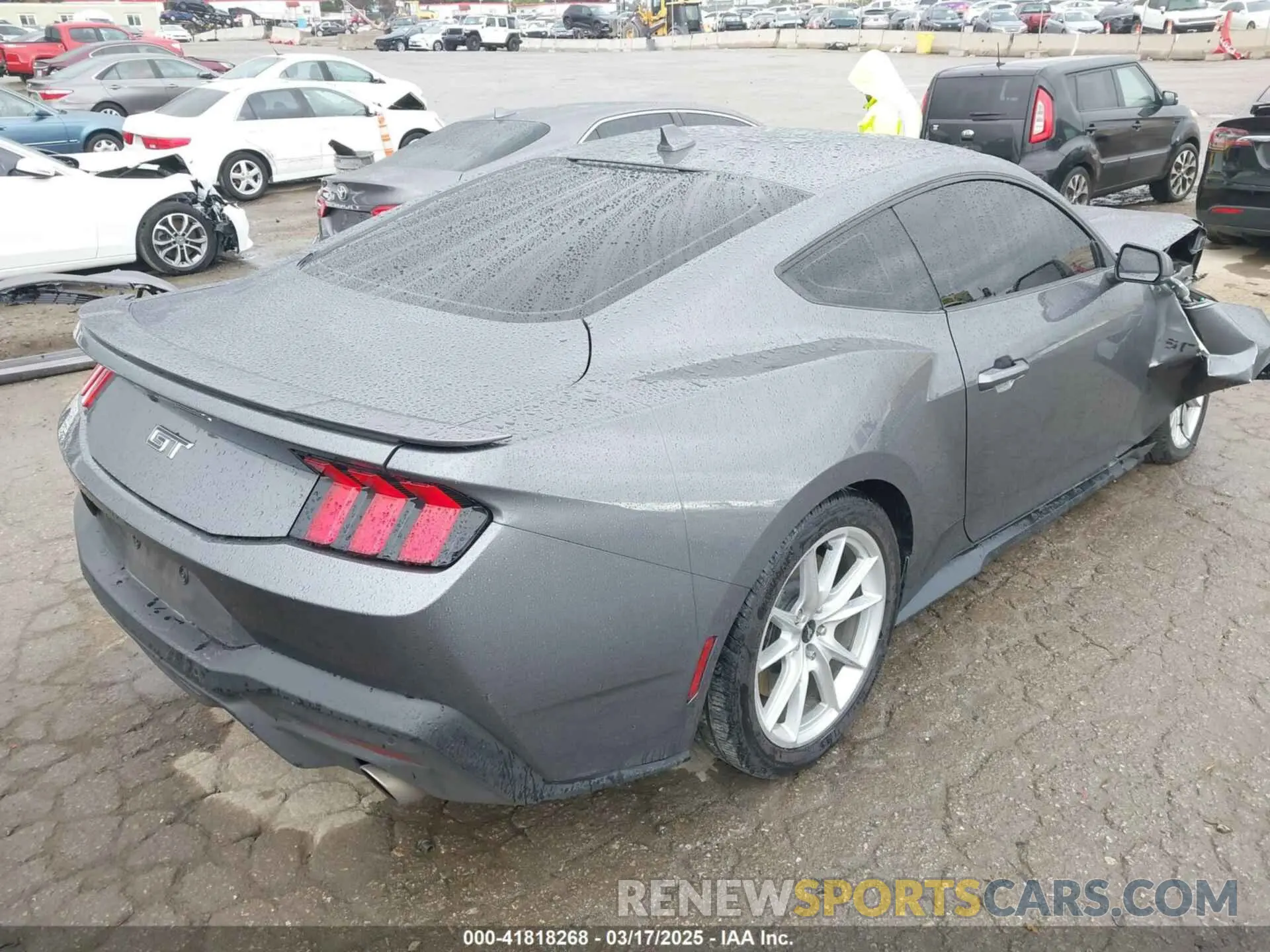 4 Photograph of a damaged car 1FA6P8CF1R5418934 FORD MUSTANG 2024