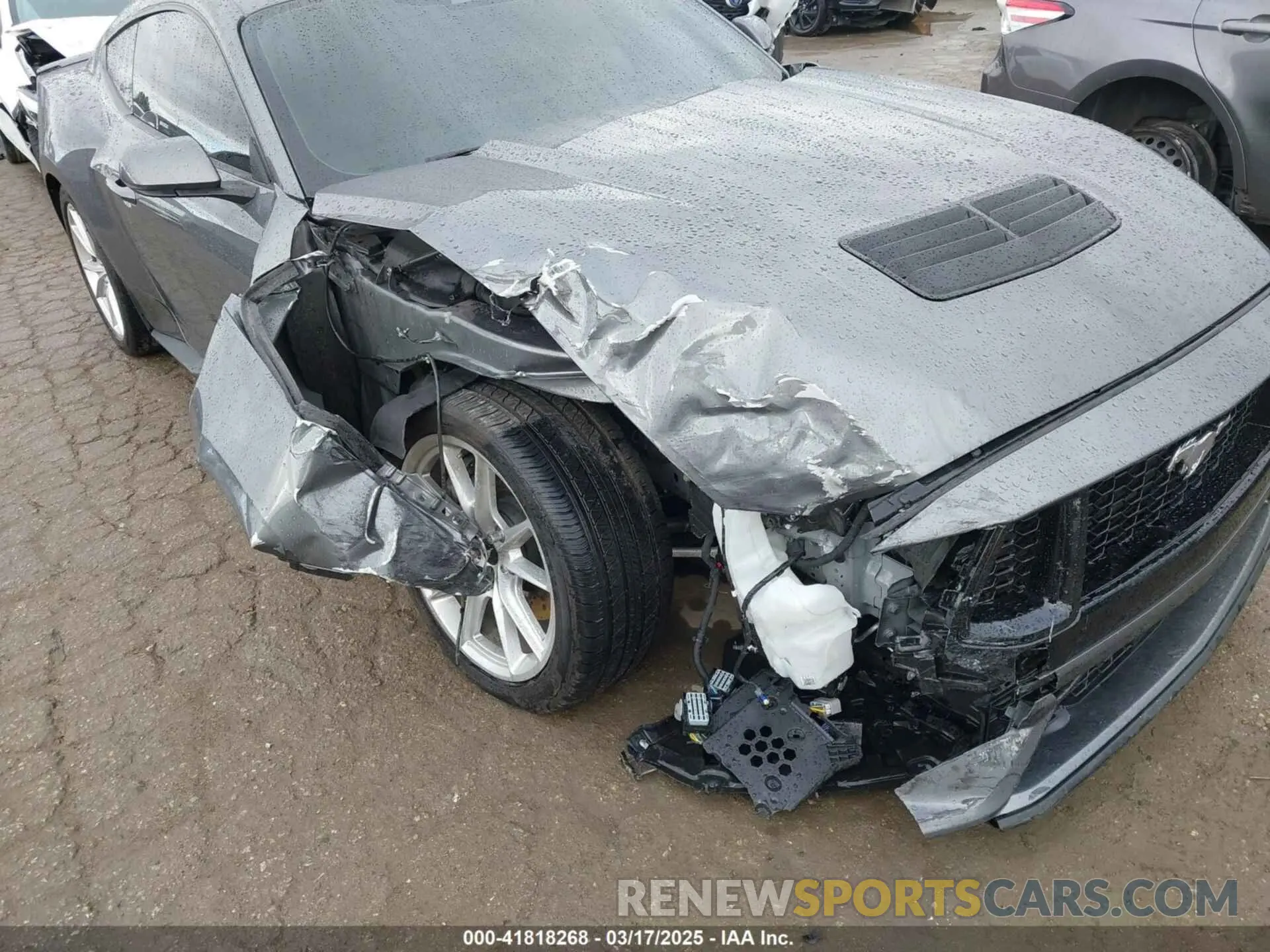 6 Photograph of a damaged car 1FA6P8CF1R5418934 FORD MUSTANG 2024