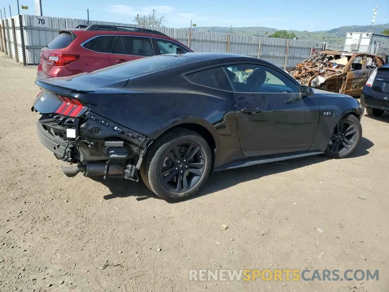 3 Photograph of a damaged car 1FA6P8CF1R5432333 FORD MUSTANG 2024
