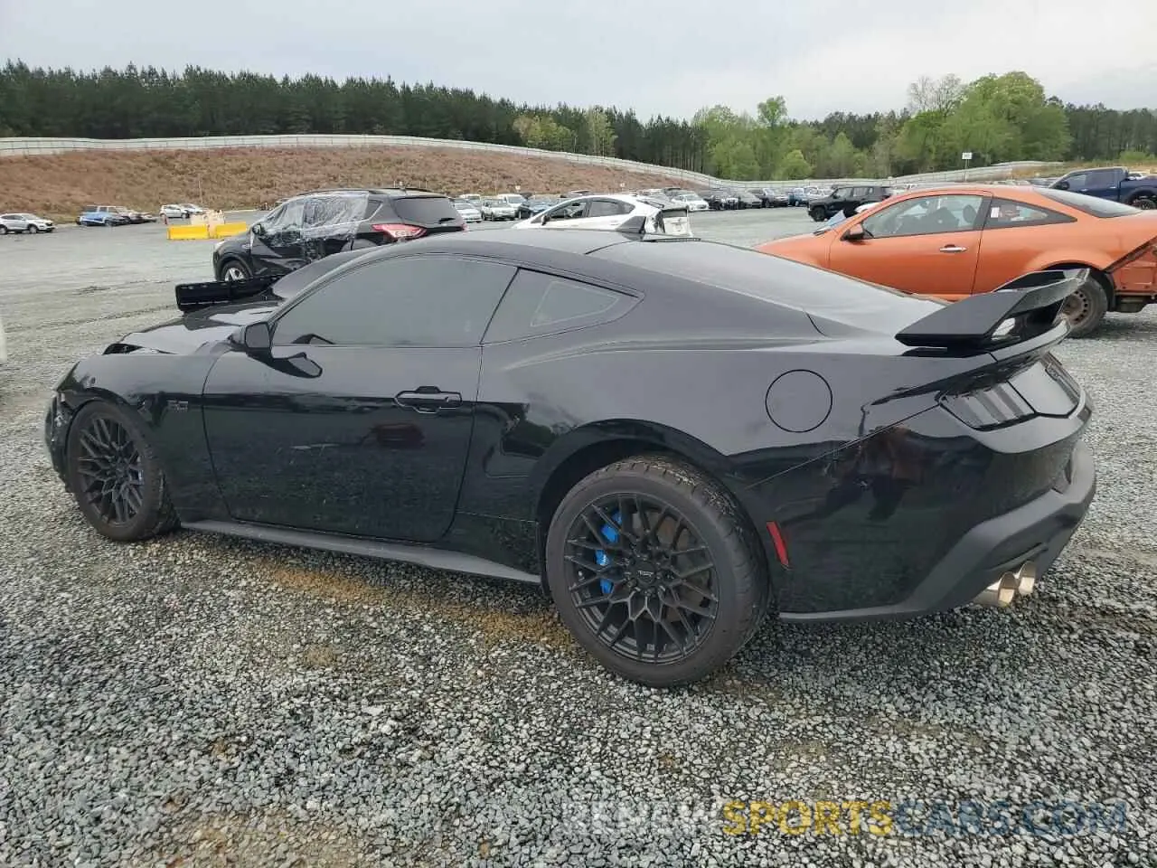 2 Photograph of a damaged car 1FA6P8CF1R5434566 FORD MUSTANG 2024