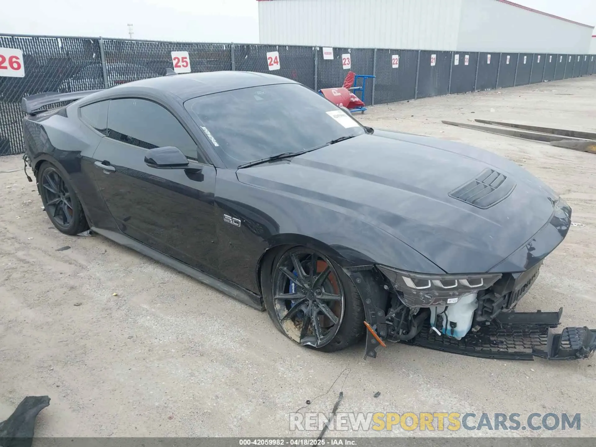 1 Фотография поврежденного автомобиля 1FA6P8CF1R5435071 FORD MUSTANG 2024