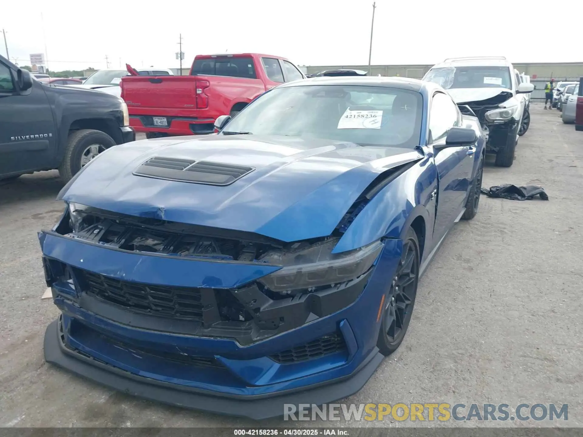 2 Фотография поврежденного автомобиля 1FA6P8CF2R5401429 FORD MUSTANG 2024