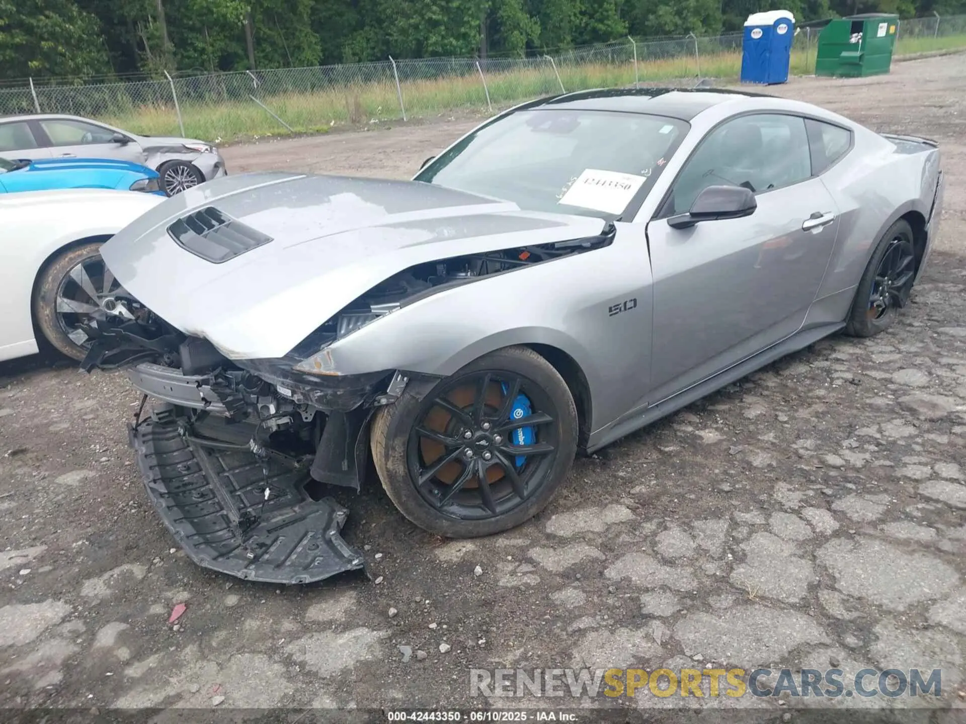 2 Photograph of a damaged car 1FA6P8CF2R5411281 FORD MUSTANG 2024