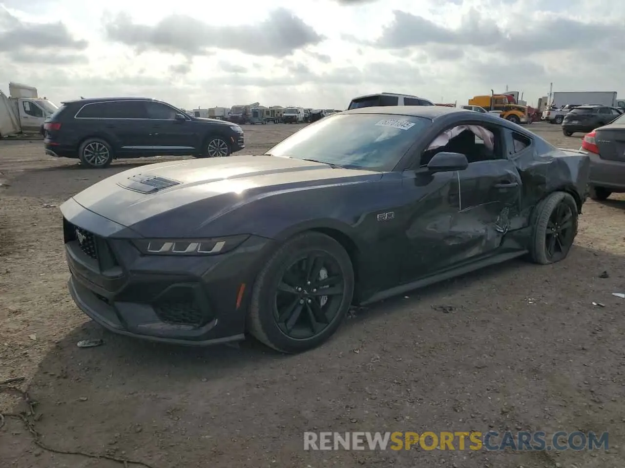 1 Photograph of a damaged car 1FA6P8CF2R5412592 FORD MUSTANG 2024