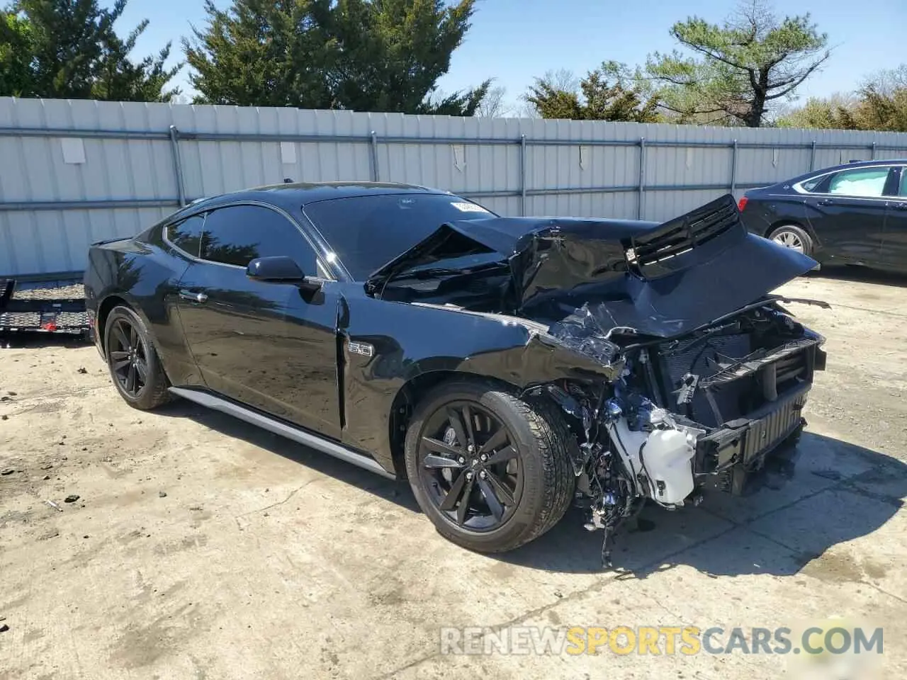 4 Photograph of a damaged car 1FA6P8CF3R5428557 FORD MUSTANG 2024
