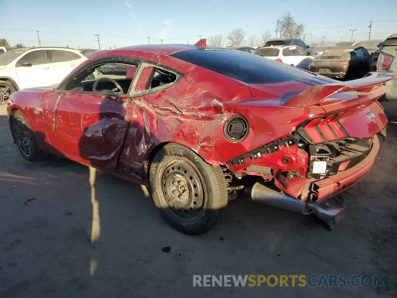 2 Фотография поврежденного автомобиля 1FA6P8CF3R5430129 FORD MUSTANG 2024