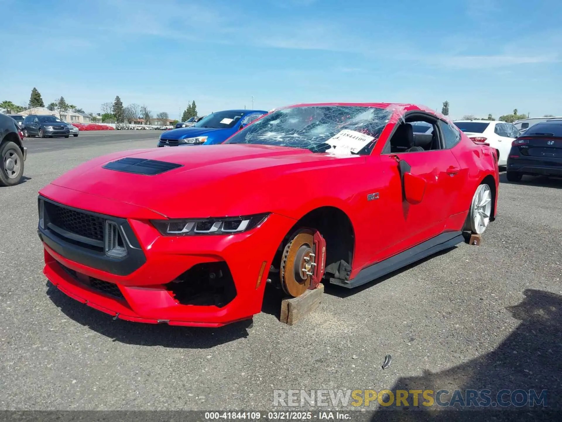 13 Photograph of a damaged car 1FA6P8CF4R5400881 FORD MUSTANG 2024