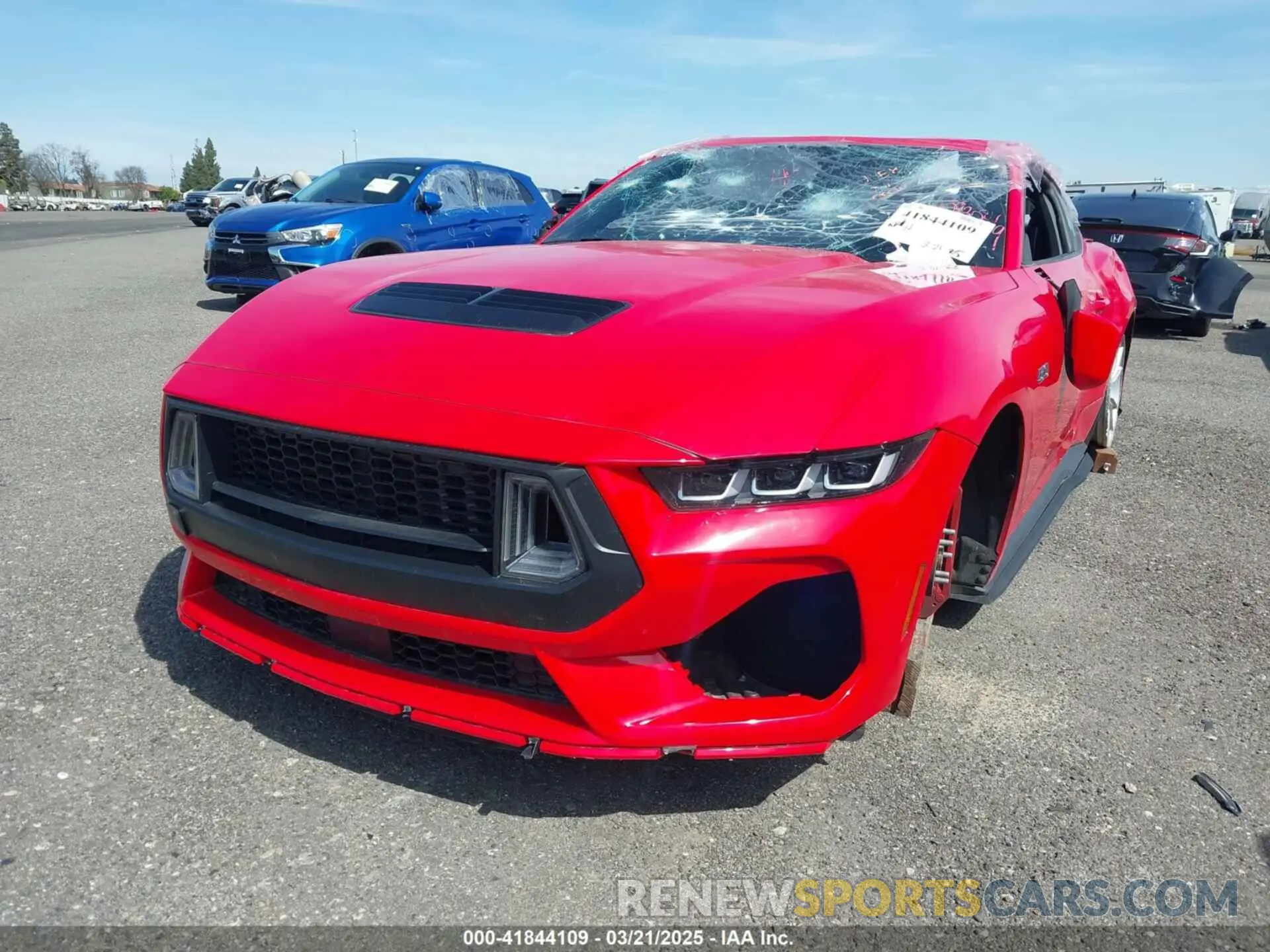2 Photograph of a damaged car 1FA6P8CF4R5400881 FORD MUSTANG 2024