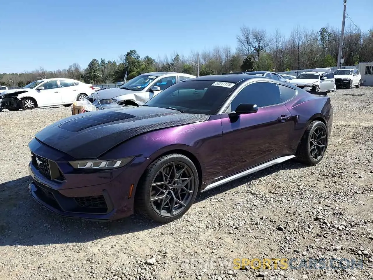1 Photograph of a damaged car 1FA6P8CF4R5406230 FORD MUSTANG 2024