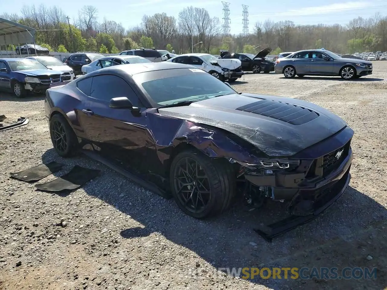 4 Photograph of a damaged car 1FA6P8CF4R5406230 FORD MUSTANG 2024
